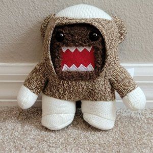 Domo Sock Monkey Plush 6 inch